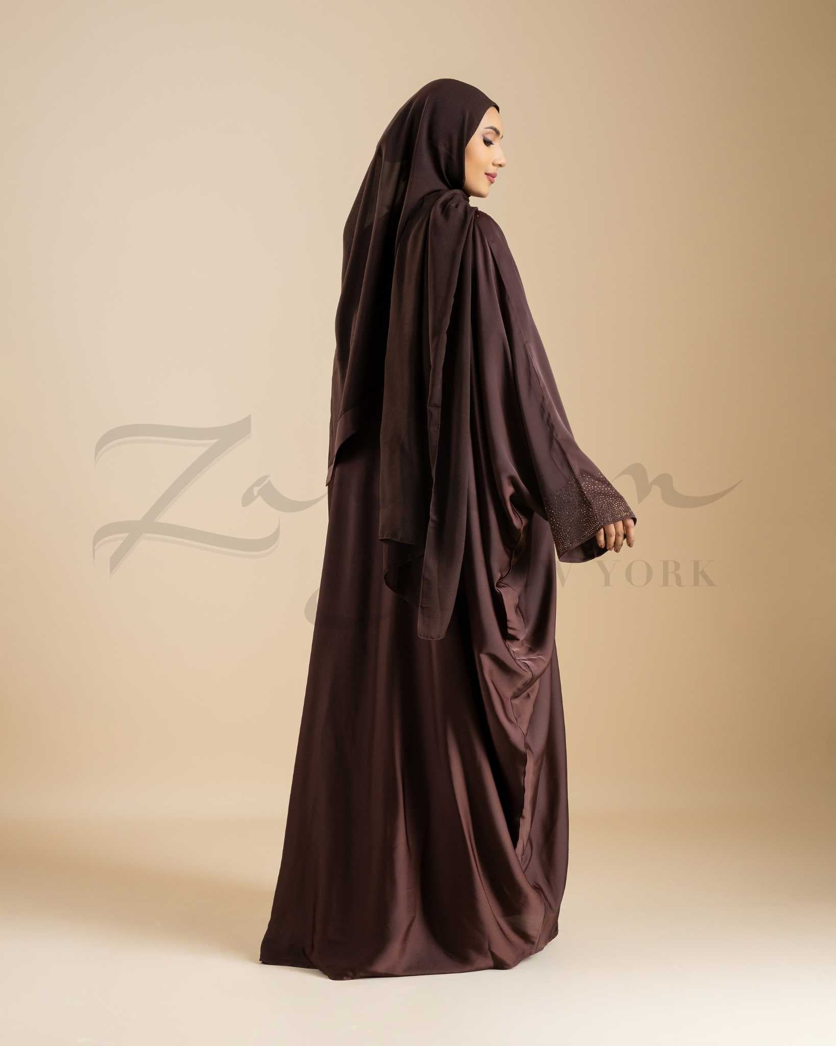 Flowing Draped Abaya