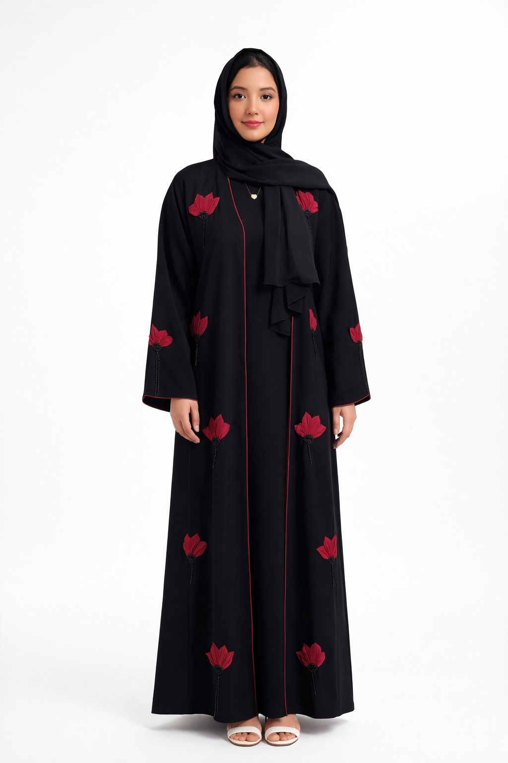Ruby Bloom Abaya