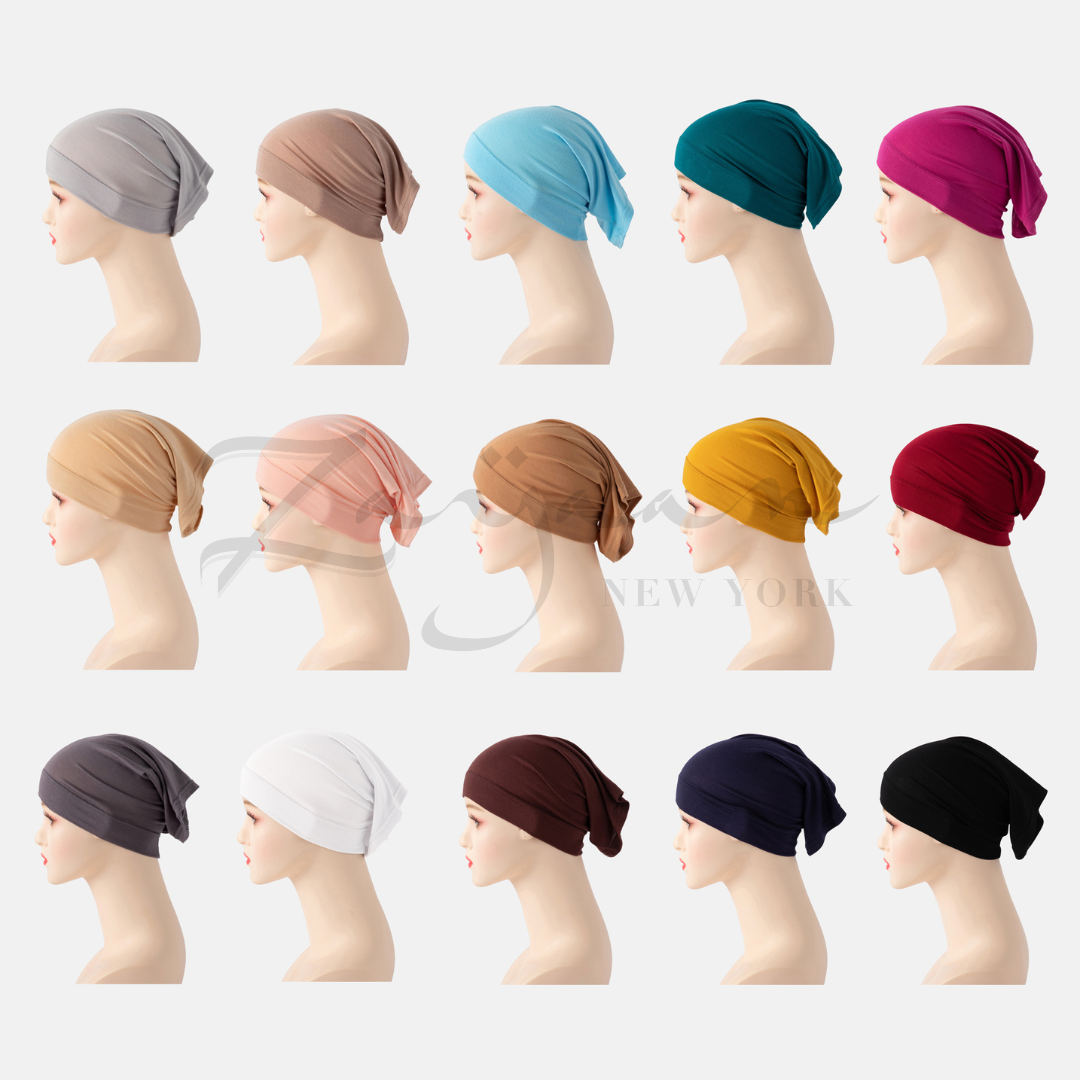 Modal Hijab Under Cap