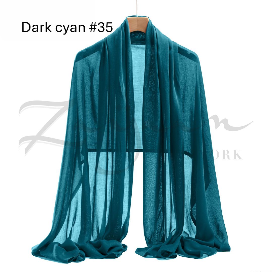 Premium Viscose DBL Stch Modal Hijab