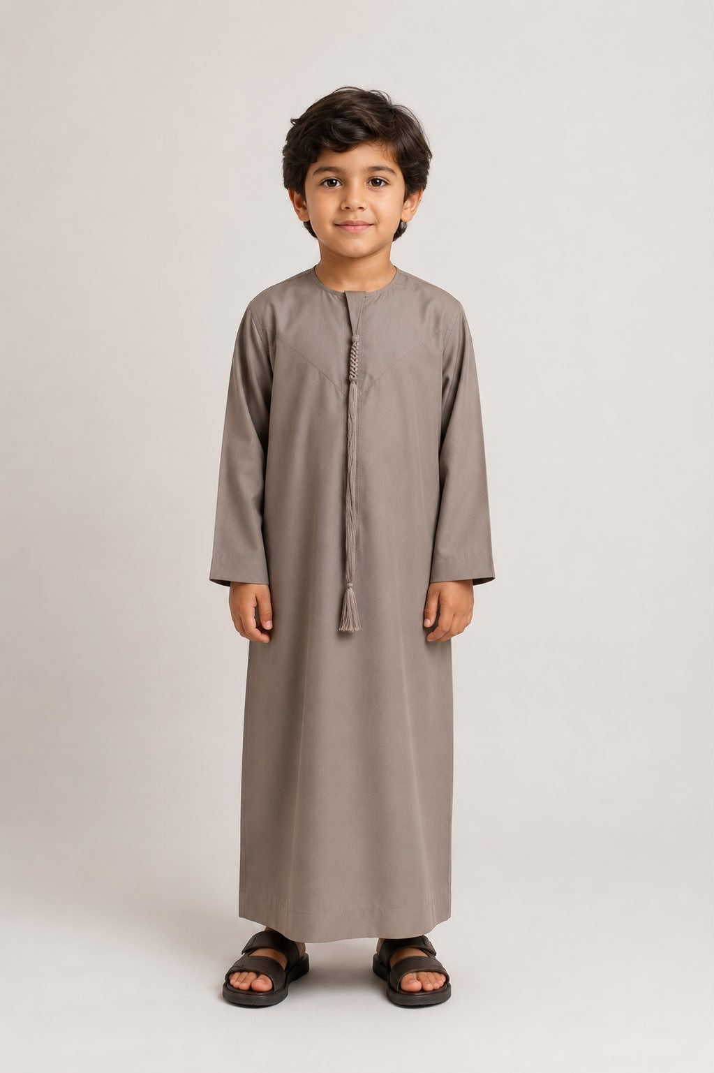 Premium Kids Emirati | Earthy Brown