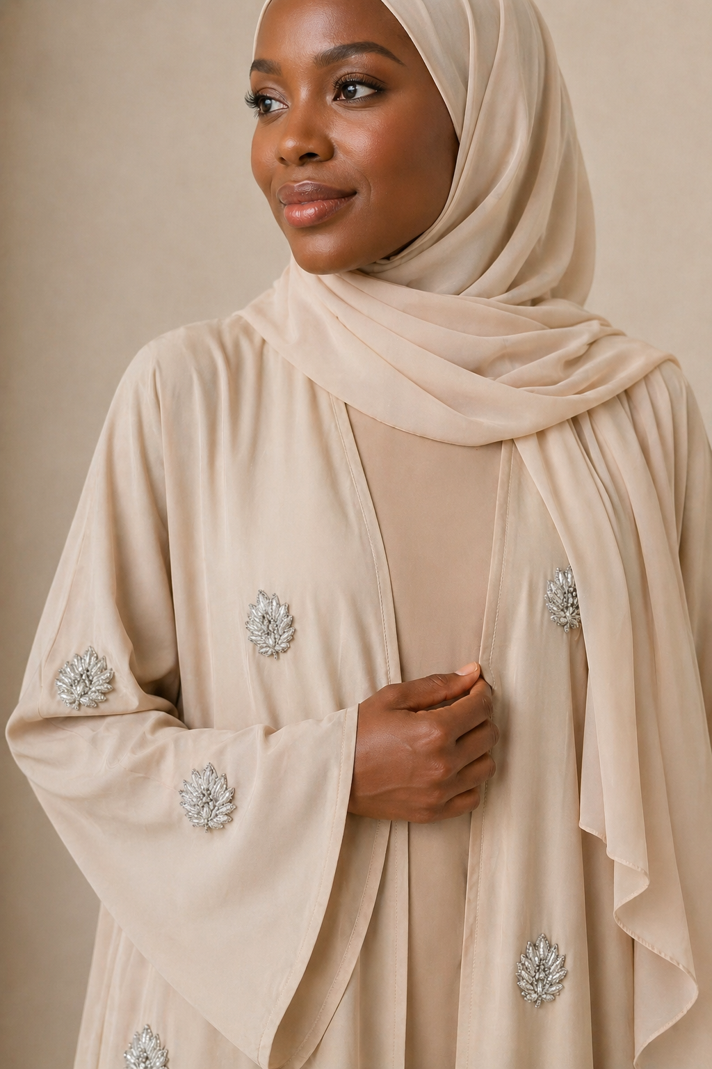 Layali Sand Abaya