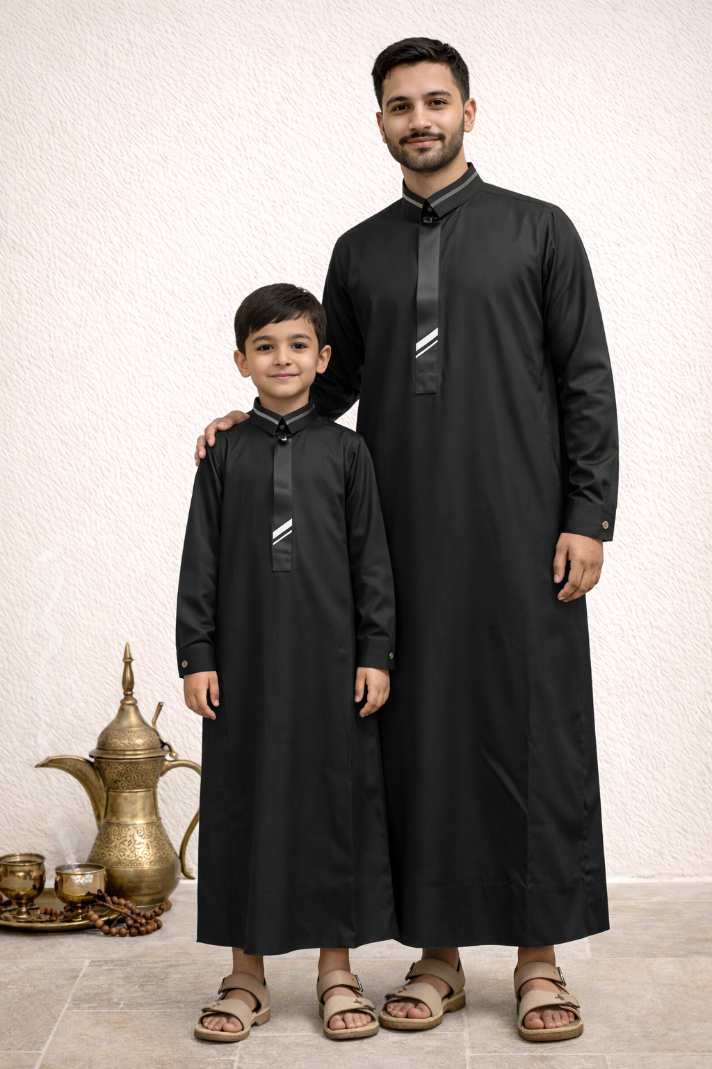 Onyx Legacy – Father & Son Matching Thobe l Kids