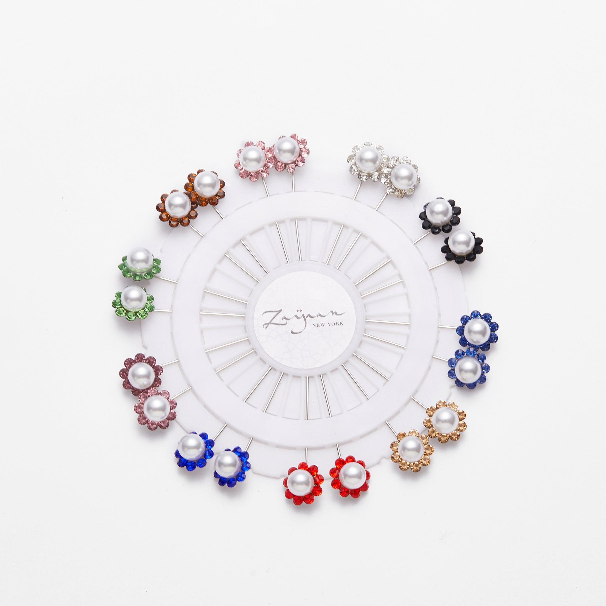 Hijab Pin Big Pearl 20 Pcs Circle