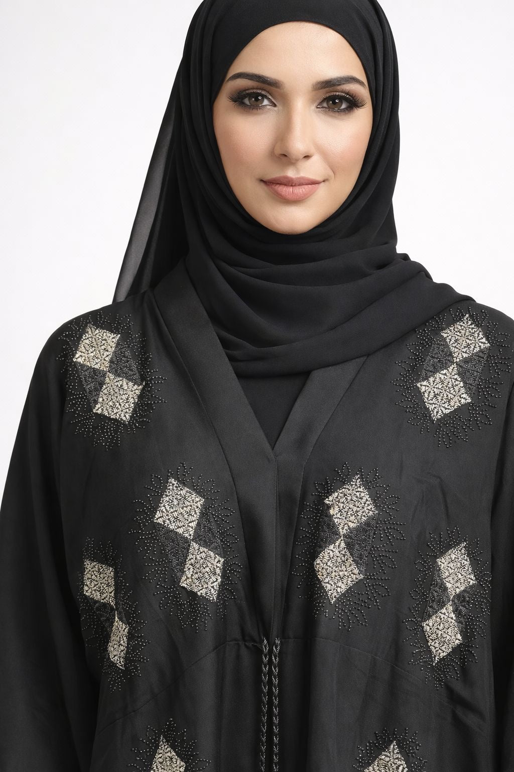 Black Mirage Abaya