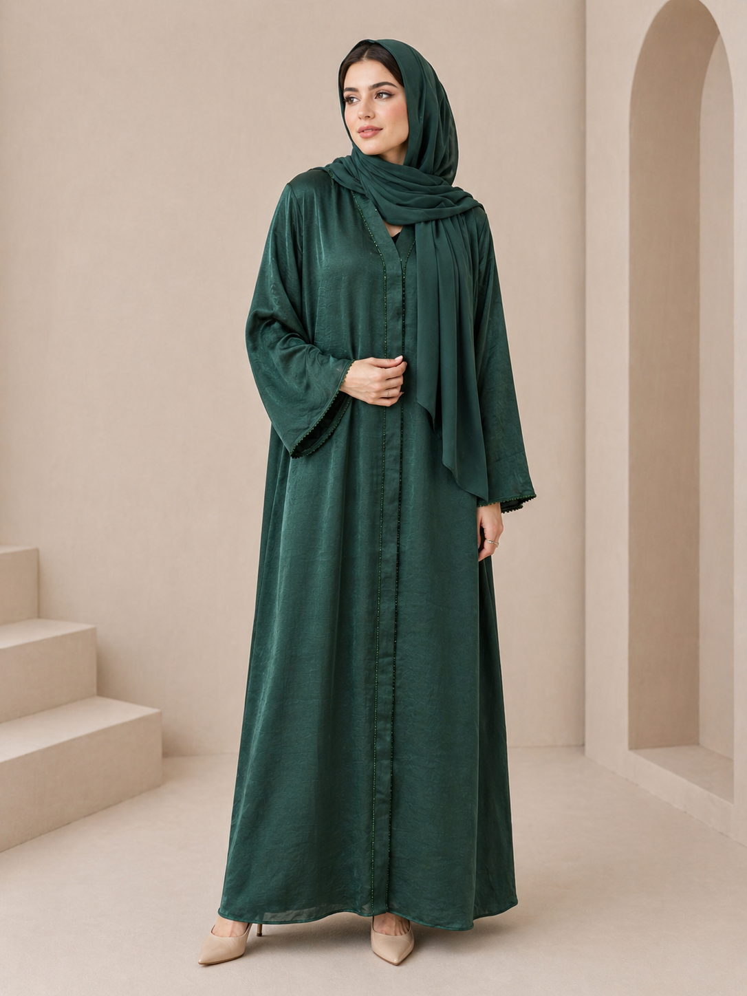 Emerald Noor Abaya