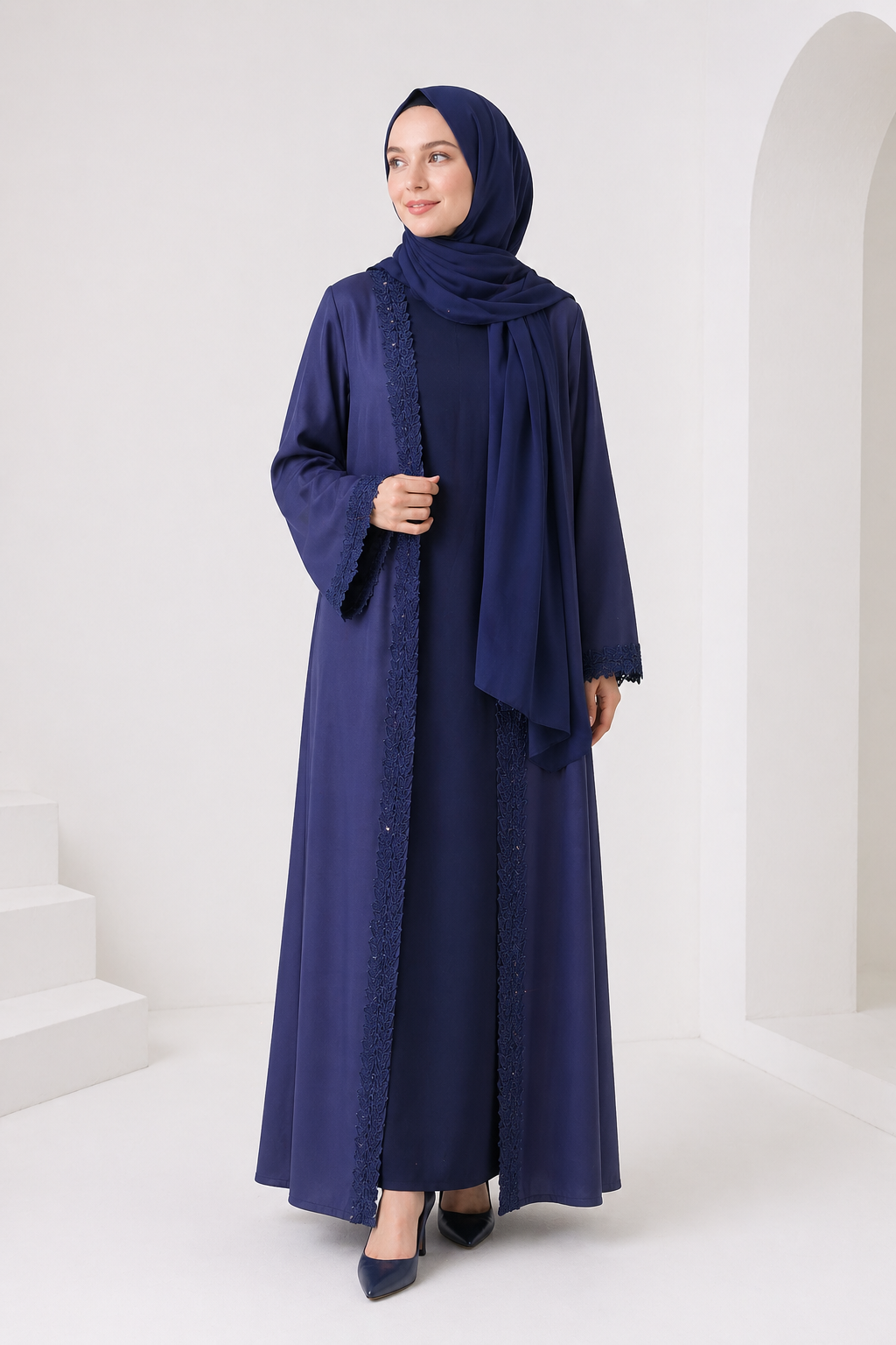Safira Lace Abaya
