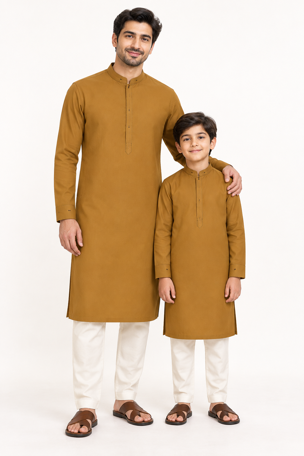 Pakistani Cotton Golden Brown| Son