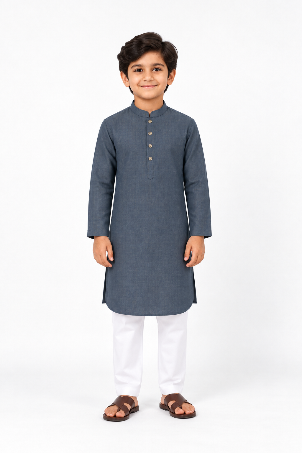 Pakistani Jacquard slate gray