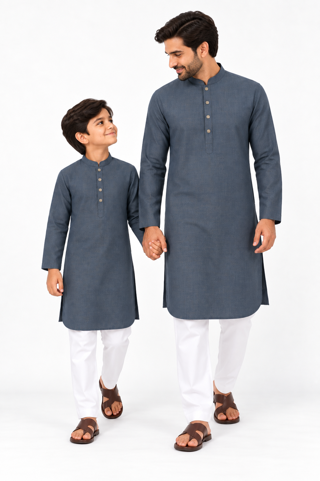 Pakistani Jacquard slate gray