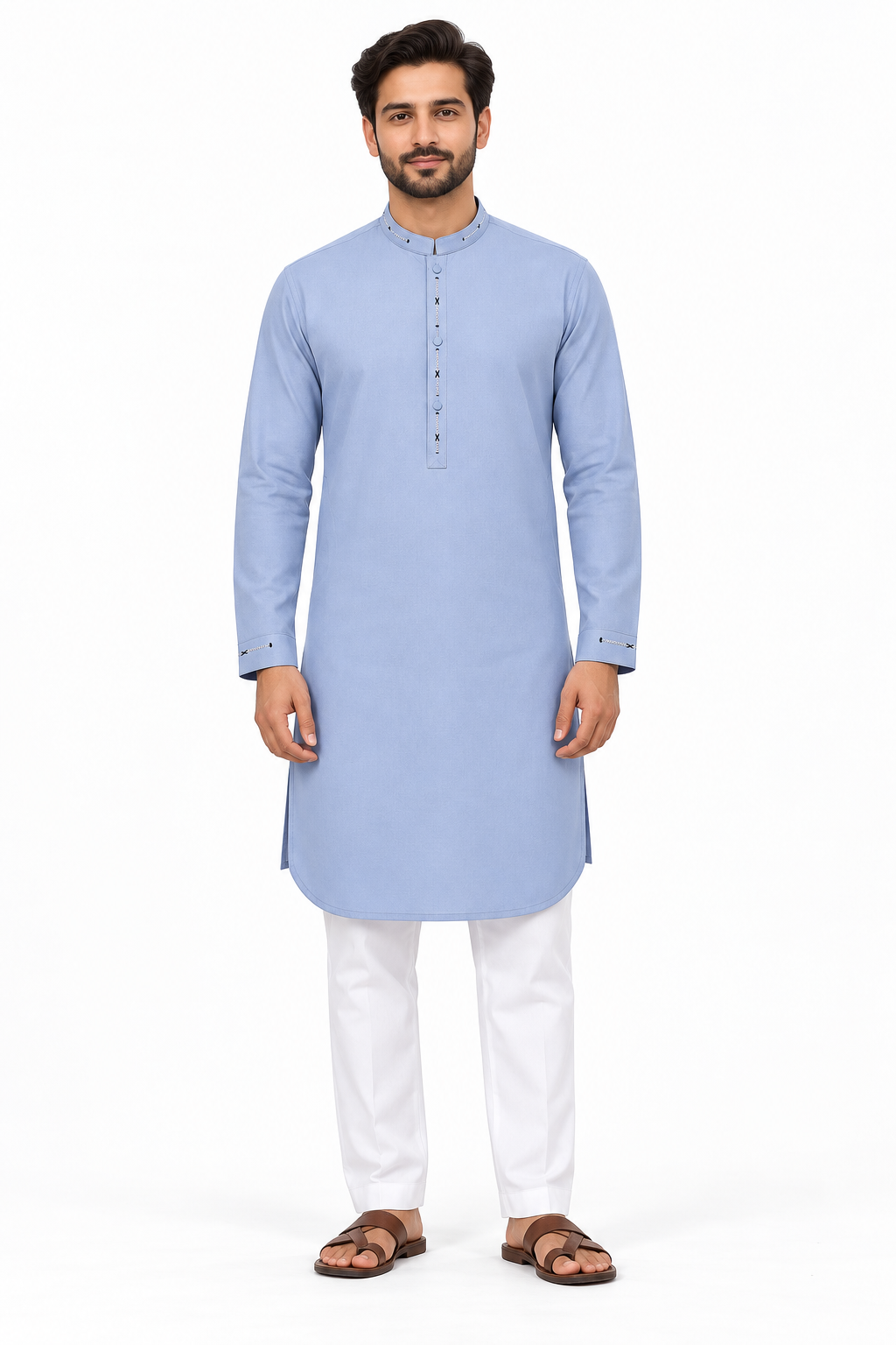 Pakistani Cotton light blue | Father