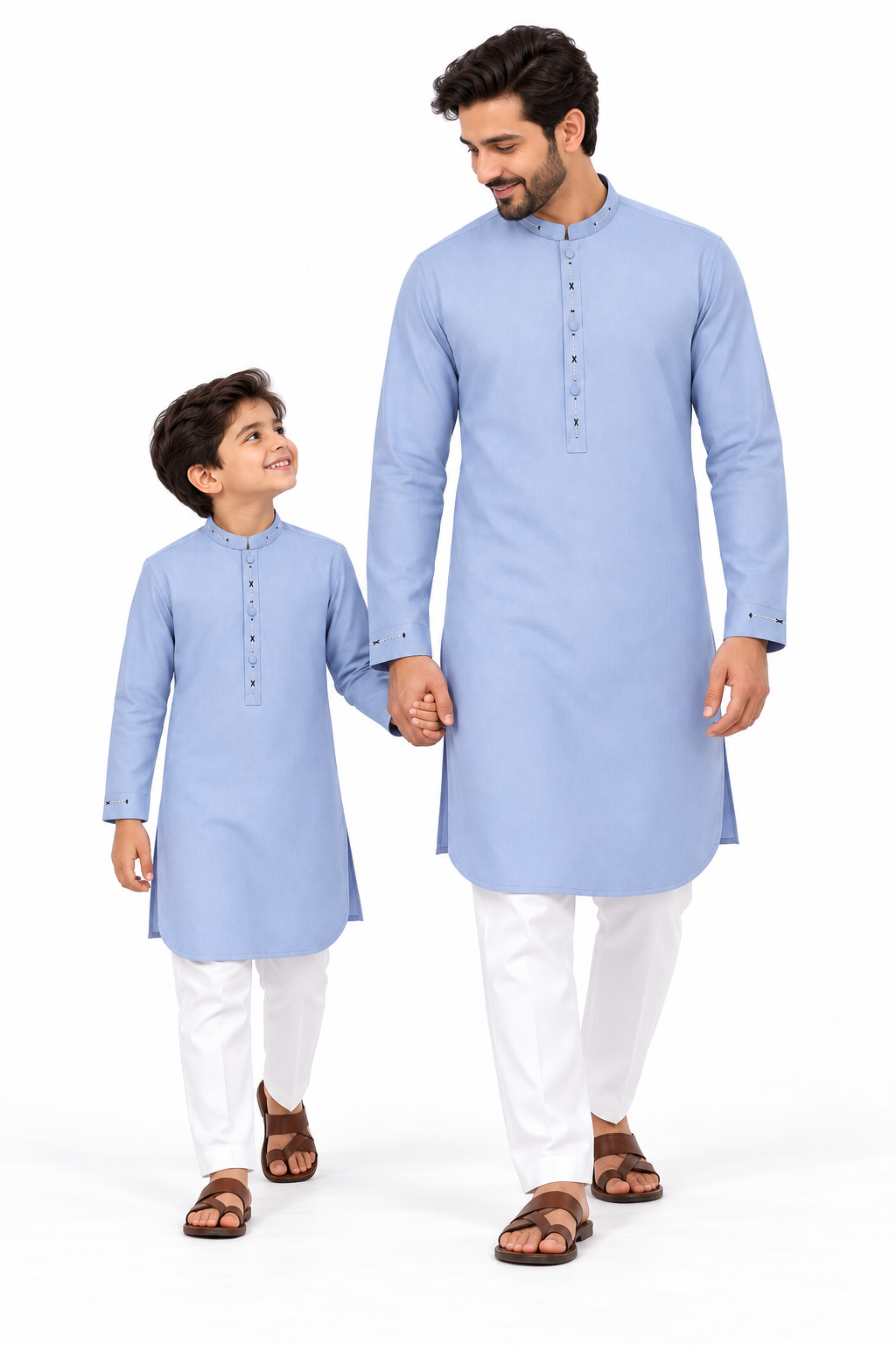 Pakistani Cotton light blue | Father