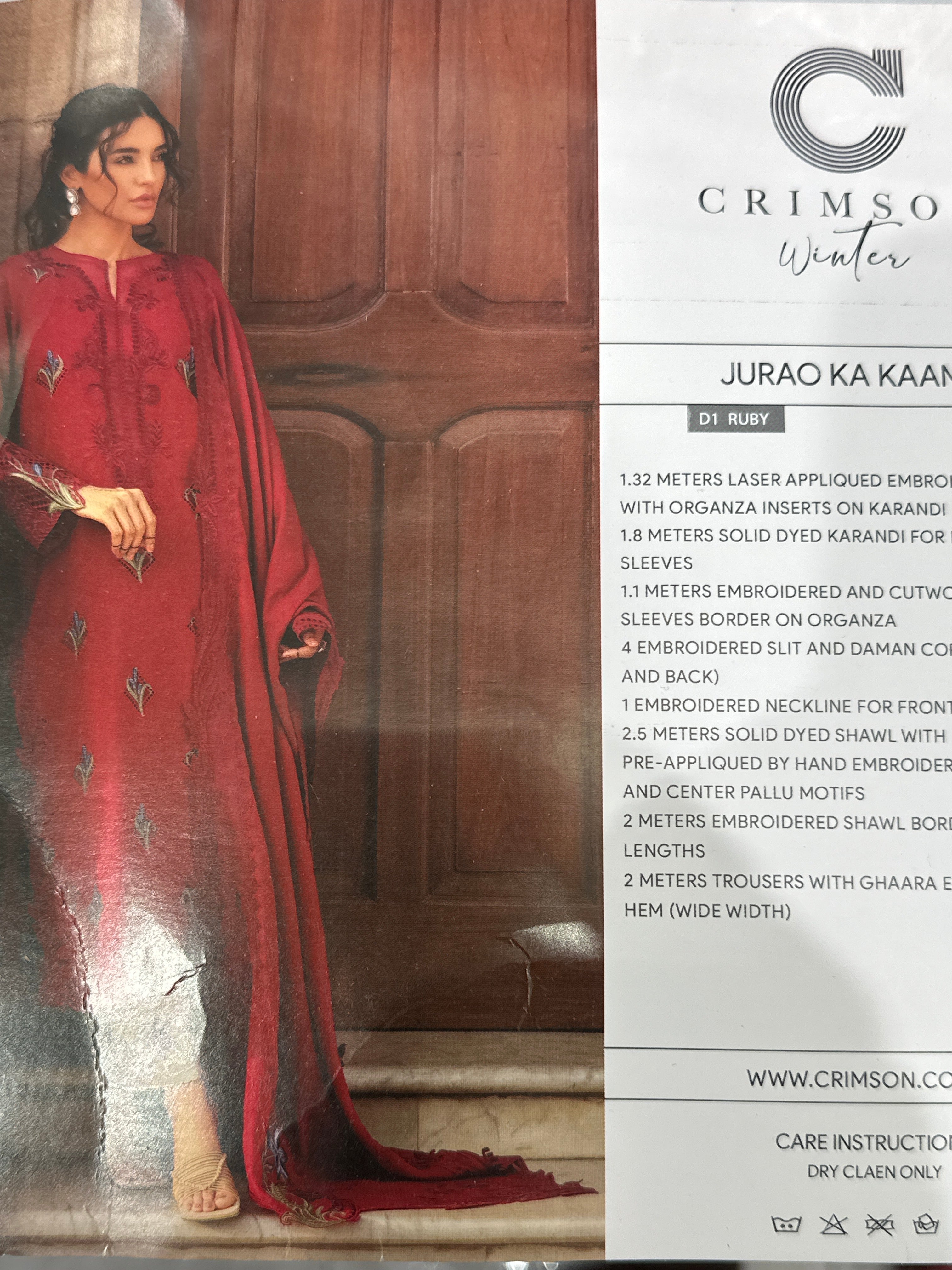 Crimson Luxury Lawn