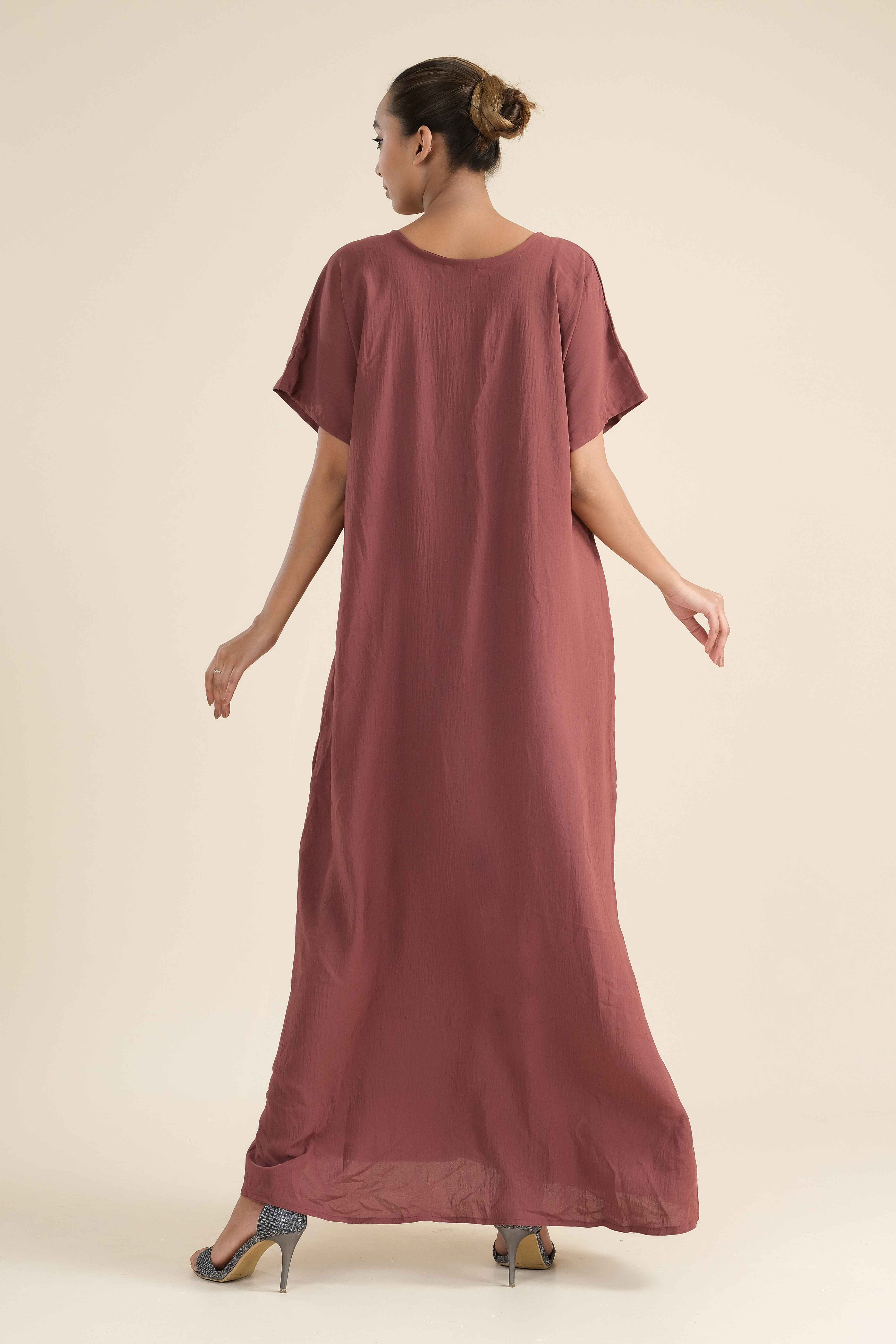 Short Sleeve Abayas