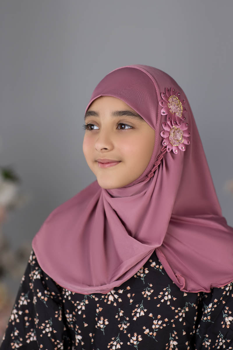 Zayaan Girl Hijab - Kobi Pink
