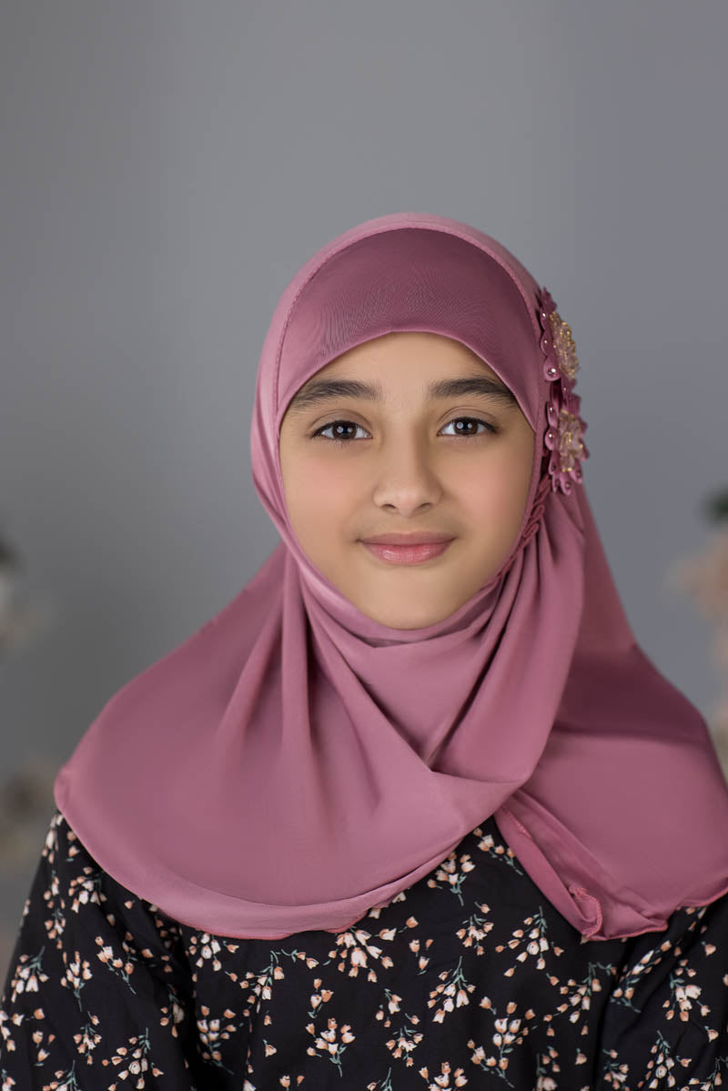 Zayaan Girl Hijab - Kobi Pink