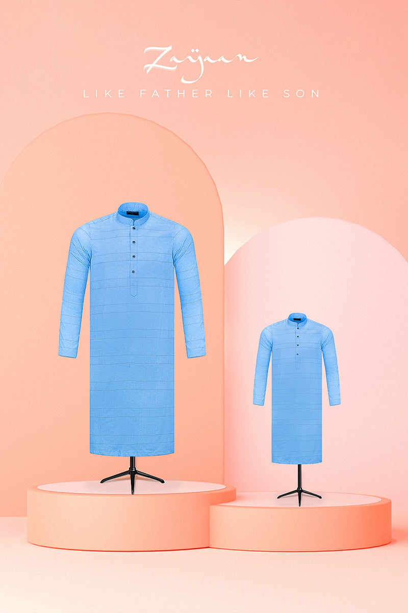 Father Son | Combo Punjabi | Blue